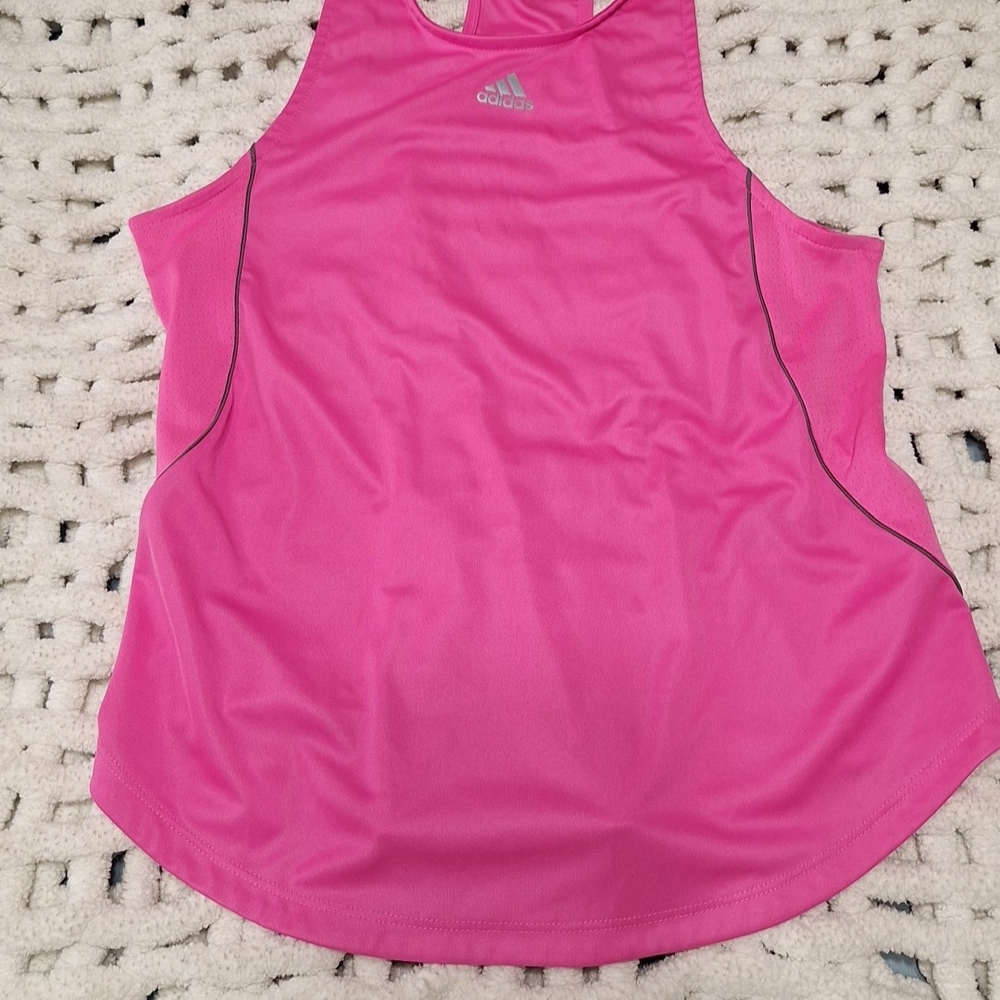 Adidas Primeblue Fuchsia Tank Top